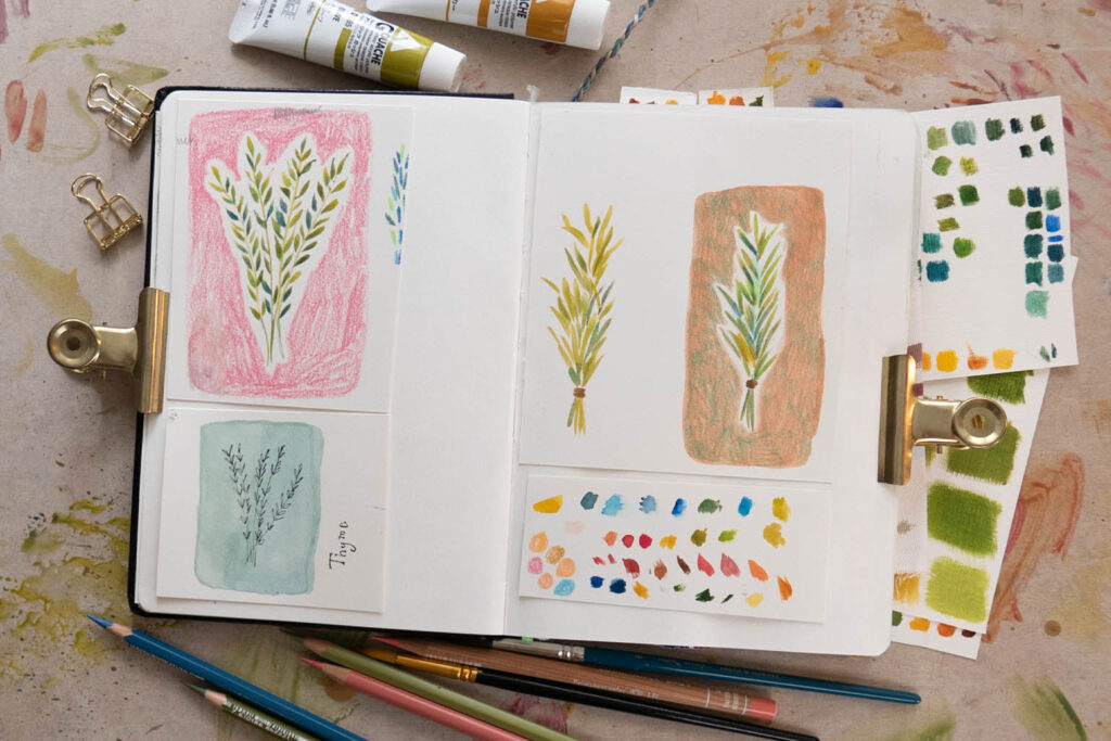 ella wolfnoth sketchbooks